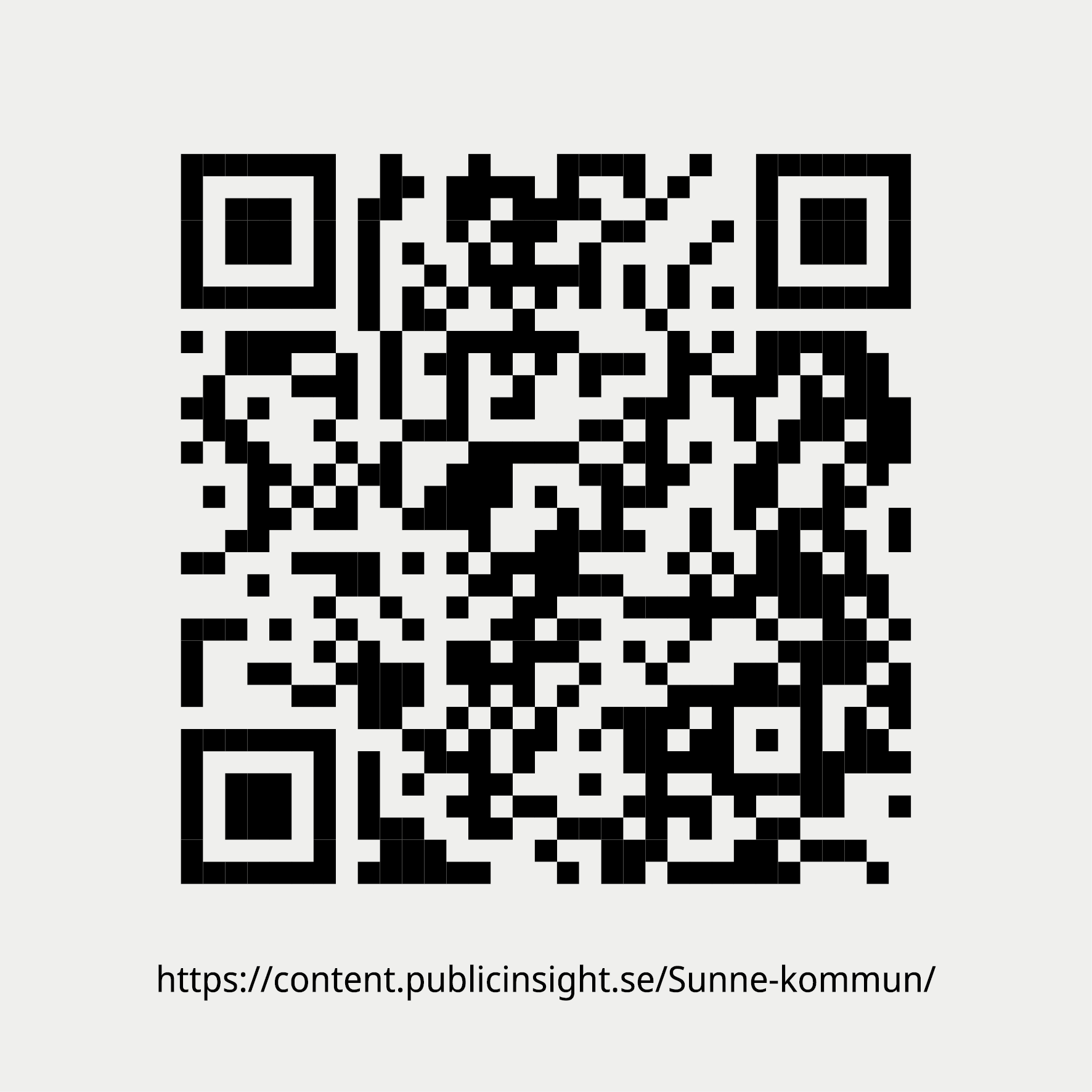 QR-kod till PublicInsights webbsida för anmälan.