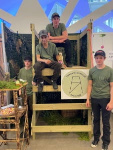 Årets monter på UF-mässan i Karlstad.