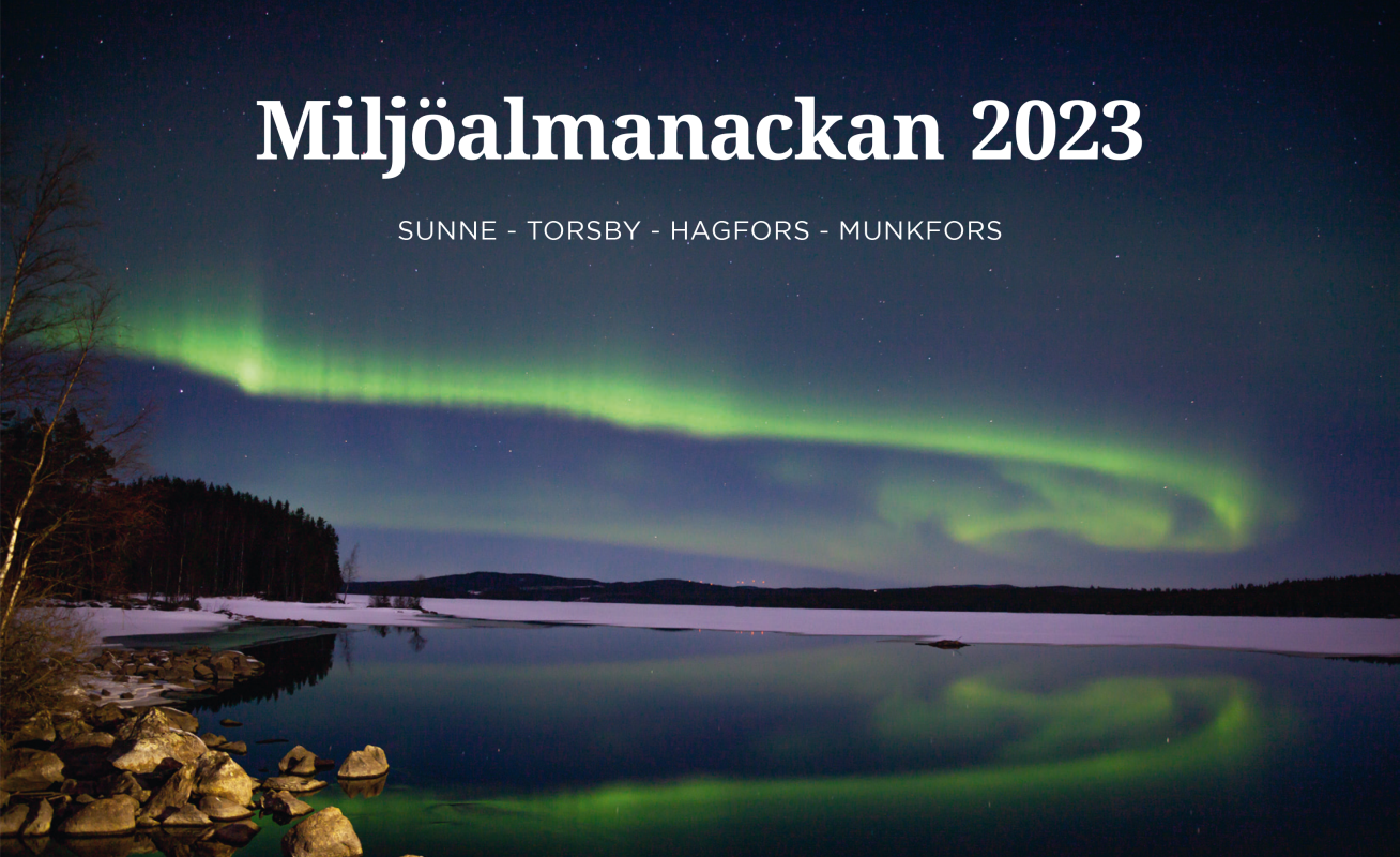 Bild på framsidan för miljöalmanackan 2023