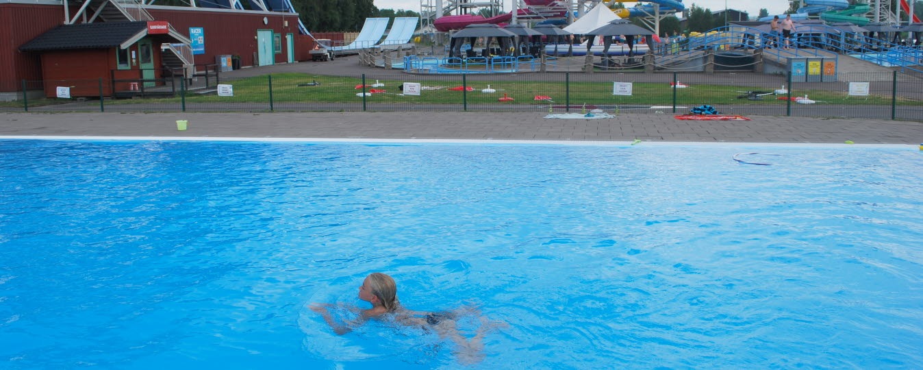 Välkommen på motionssim i sommar på Kolsnäs i Sunne.